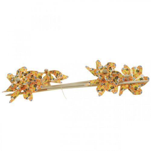 Produkt Drewniany słupek ogrodowy Wiatraczek Pszczoła Ø17cm W48cm 4szt