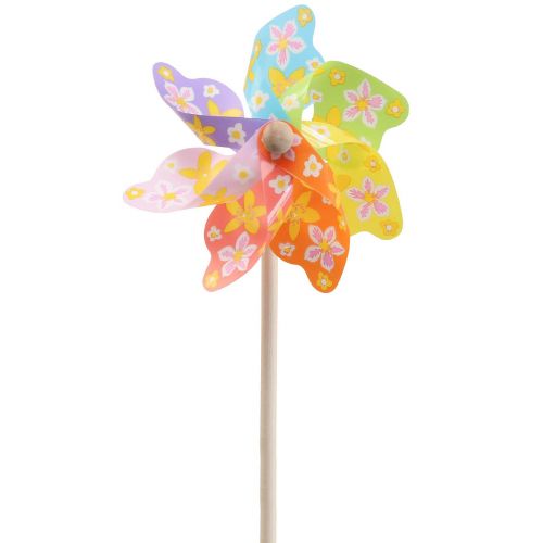 Floristik24 Wiatraczek kolorowy wiatrak Ø16cm dekoracja ogrodowa