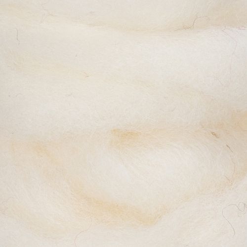 Produkt Biała wełniana wstążka, 2m, dekoracyjna wełna do rękodzieła i pakowania