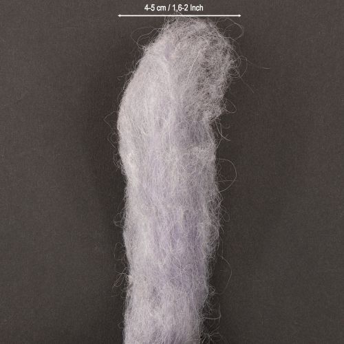 Produkt Jasnofioletowa wstążka wełniana, 10 m, wełna dekoracyjna do florystyki i rękodzieła