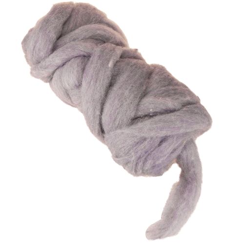 Produkt Jasnofioletowa wstążka wełniana, 10 m, wełna dekoracyjna do florystyki i rękodzieła