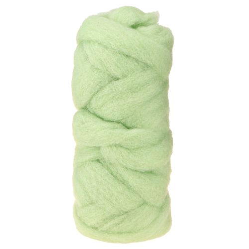 Sznurek wełniany filcowy sznur wełniany bezpiecznik jasnozielony Ø4–5cm 10m