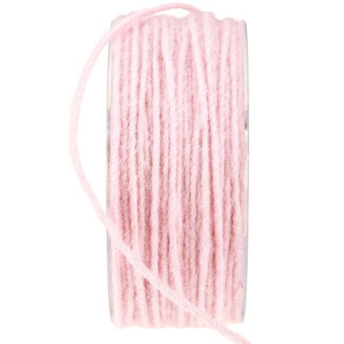 Produkt Sznurek wełniany różowy 3mm 100m