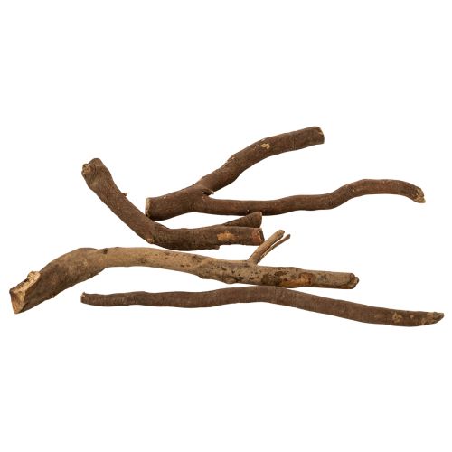 Gałązki i podkładki ozdobne z drewna, suszone naturalnie, 18 cm, 500 g | Floristik24.pl
