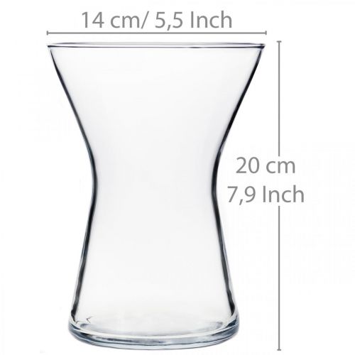 Produkt X-Glass Vase Clear Ø14cm H19cm