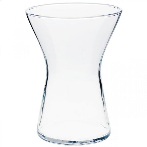 X-Glass Vase Clear Ø14cm H19cm