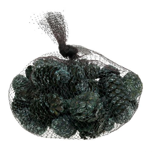 Floristik24 Cone Mix Green Iced 200g