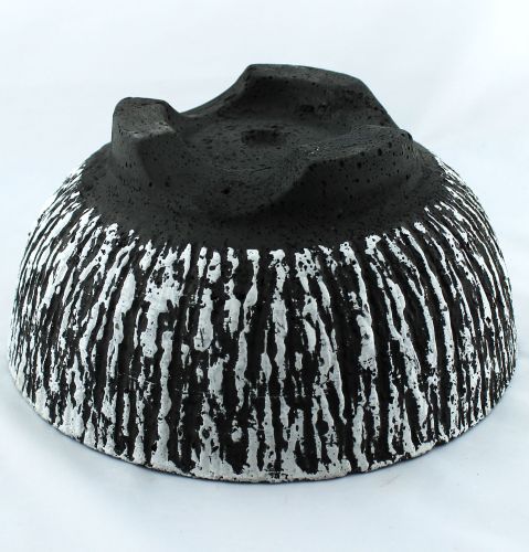 Floristik24 Miska cementowa okrągła Ø30cm kora