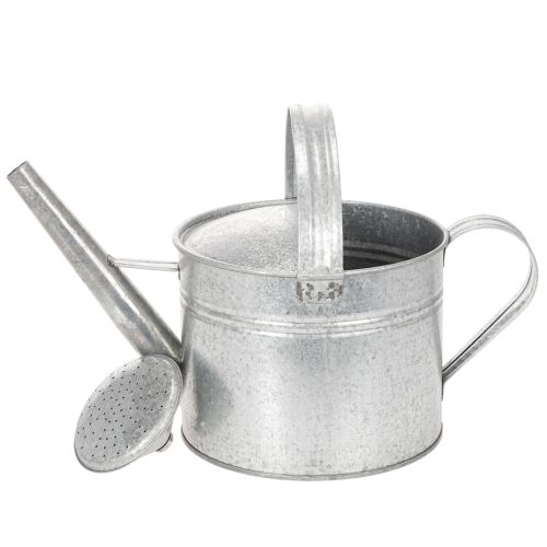 Stara cynkowa konewka, 27 cm - doniczka do ogrodu i na patio, metalowa | Floristik24.pl