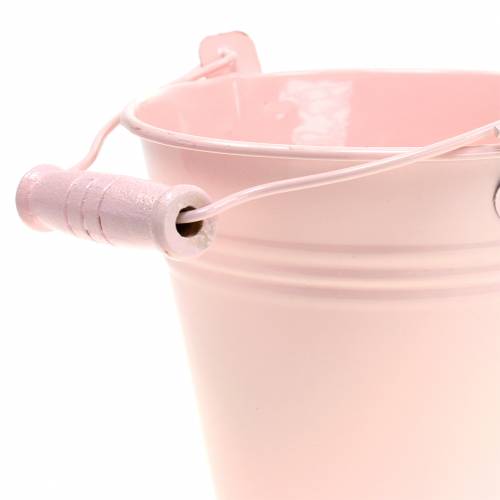 Floristik24 Wiaderko cynkowe Asortyment Pastel Ø12cm H10cm 8szt.