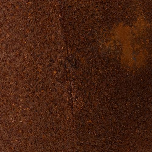 Produkt Kula dekoracyjna w kolorze rdzy do rustykalnych aranżacji ogrodów, 14 cm, 2 sztuki