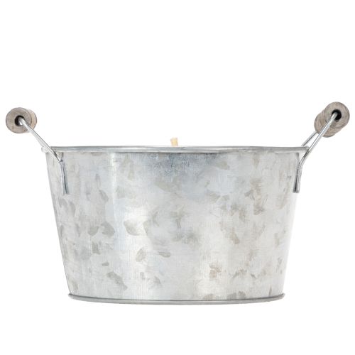 Produkt Świeca ogrodowa Citronella w wiaderku: nastrojowe oświetlenie i środek odstraszający owady, 15 cm