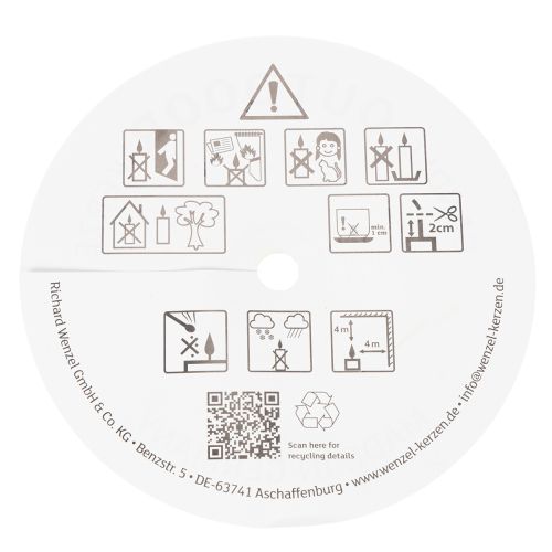 Produkt Świeca ogrodowa Citronella w wiaderku: nastrojowe oświetlenie i środek odstraszający owady, 15 cm