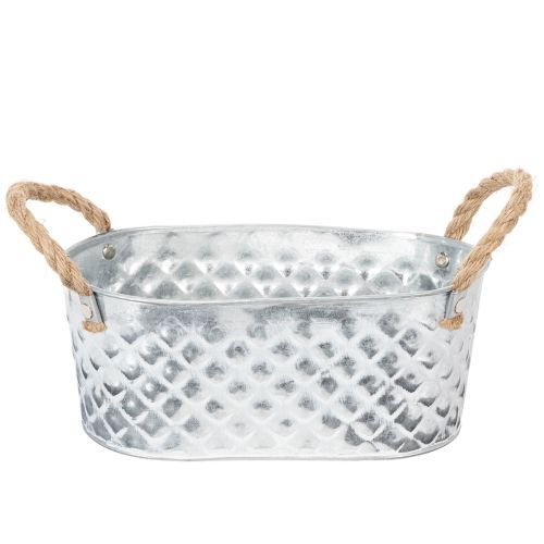 Miska cynkowa owalna 23cm x 12cm wys. 10,5cm kupić | Floristik24.pl