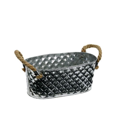 Produkt Misa cynkowa owalna o wymiarach 23cm x 12cm wys. 10,5cm