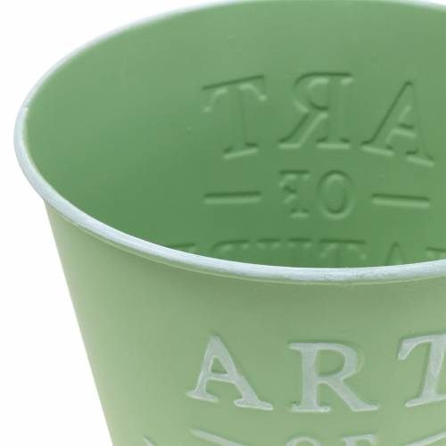 Produkt Doniczka cynkowo-miętowa Ø15cm W13,5cm