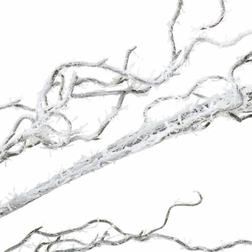 Floristik24 Gałąź dekoracyjna naśnieżana 112 cm