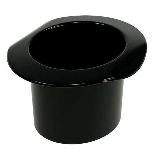 Produkt Cylinder ozdobny czarny, sylwestrowy, kapelusz jako donica wys. 5,5cm 12 sztuk