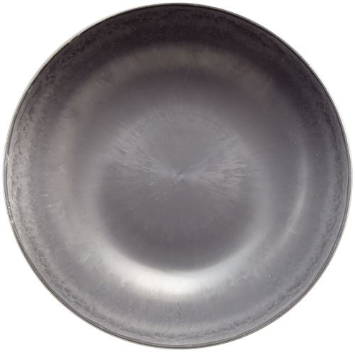 Produkt Stylowa, matowo-szara miska 37 cm - teksturowana powierzchnia, uniwersalna do dekoracji - 3 sztuki