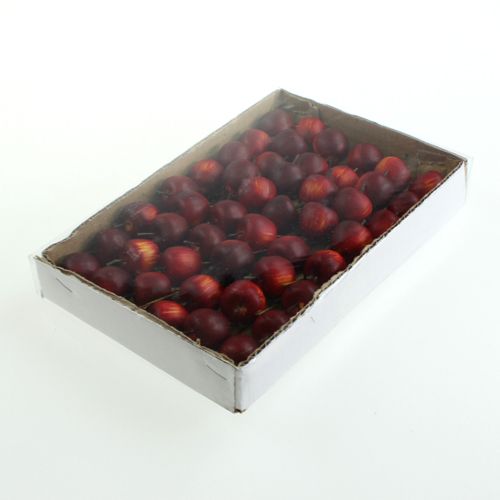 Floristik24 Mini jabłka na drucie 2cm 48 szt