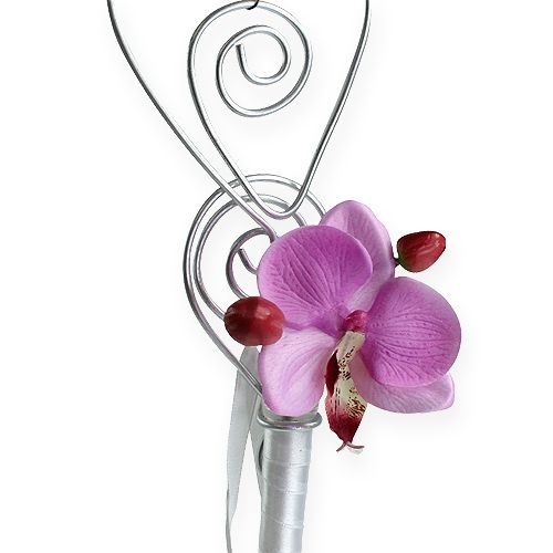 Floristik24 Wieszak ławkowy z rurką 22cm 6szt.