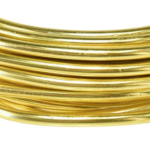 Produkt Drut aluminiowy drut rzemieślniczy do rzemiosła złoty Ø5mm 500g