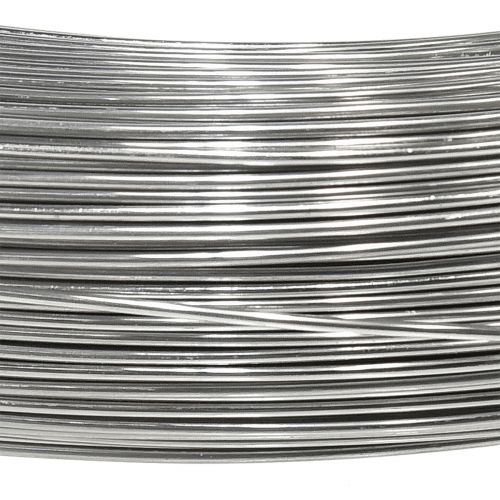 Produkt Drut rzemieślniczy srebrny drut aluminiowy ozdobny Ø1,5mm 1000g