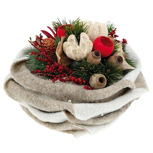 Produkt Kubek Bell na patyku Mix Czerwony 15 szt