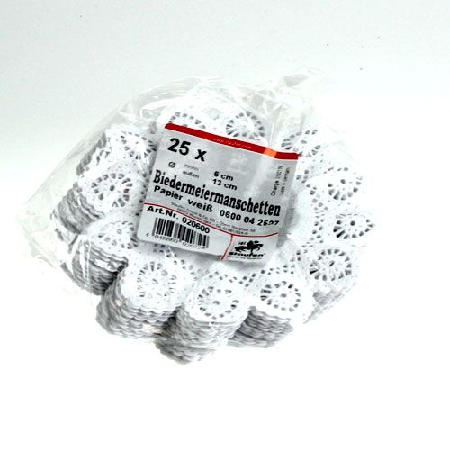 Produkt Mankiety Biedermeier 13cm 25 sztuk