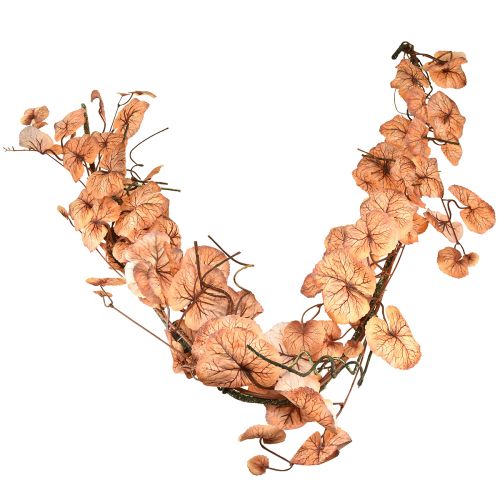 Floristik24 Wieszak dekoracyjny, girlanda z jesiennych liści Heuchera 150cmx15cm