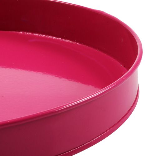 Floristik24 Podstawki okrągłe Ø23cm 5szt Różowe