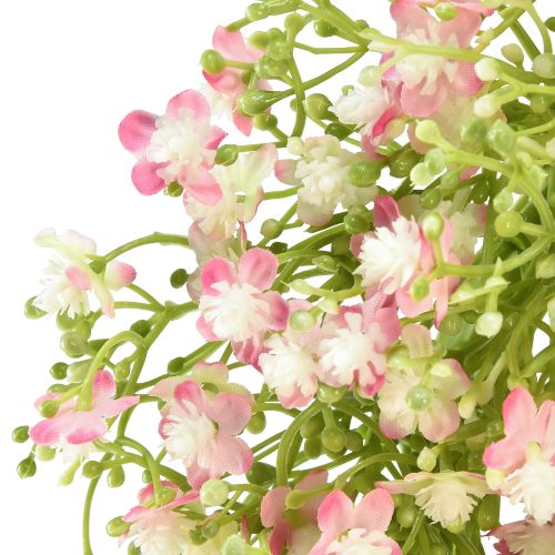 Produkt Wieniec ze sztucznych kwiatów wieniec na drzwi dekoracja ścienna Ø30cm W6cm