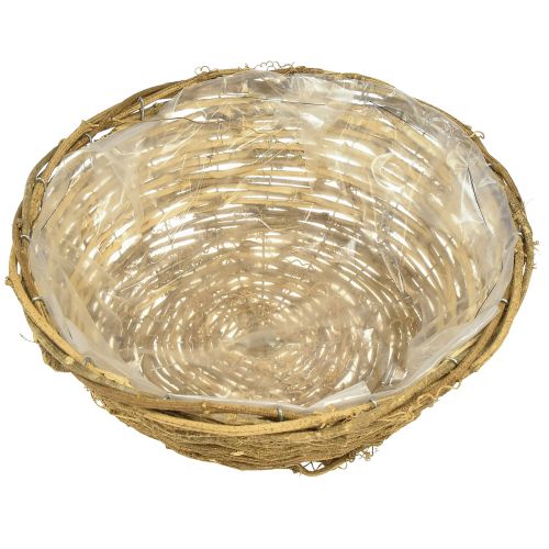 Produkt Miska kwiatowa naturalna ozdobna miska z pnączami Ø31cm W11cm