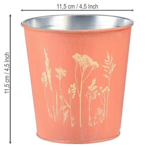 Produkt Doniczka Apricot metalowa Ø11,5cm wys.11,5cm