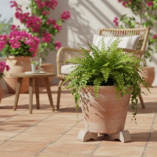 Produkt Nóżki do doniczek, praktyczne podnóżki, dodatek do doniczek na balkon i taras, 7 cm, 3 sztuki