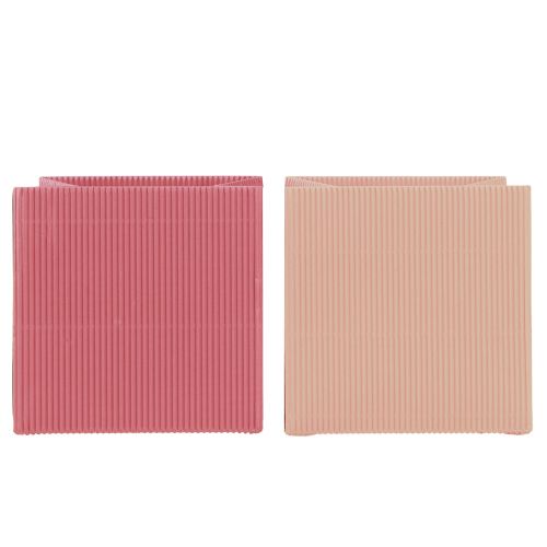 Produkt Torebka kwiatowa Torba papierowa z folią różowy łosoś 10,5cm 6 szt