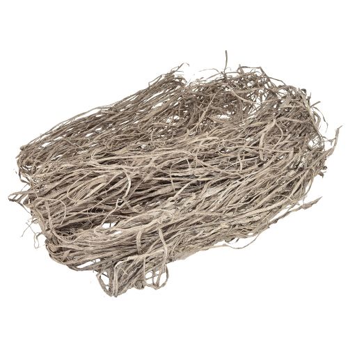 Produkt Włókna dekoracyjne do rękodzieła naturalne brązowe białe materiały naturalne 500g