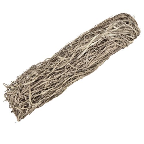 Produkt Włókna dekoracyjne do rękodzieła naturalne brązowe białe materiały naturalne 500g