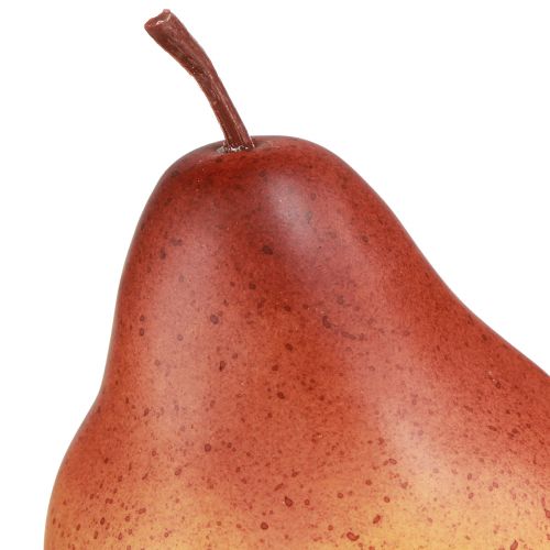 Produkt Dekoracyjna gruszka żółto-brązowa na jesienne Święto Dziękczynienia Ø8,5cm 4 szt