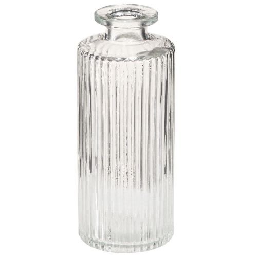 Produkt Butelki dekoracyjne Szklane mini wazony Przezroczysty Retro W13cm 6 szt