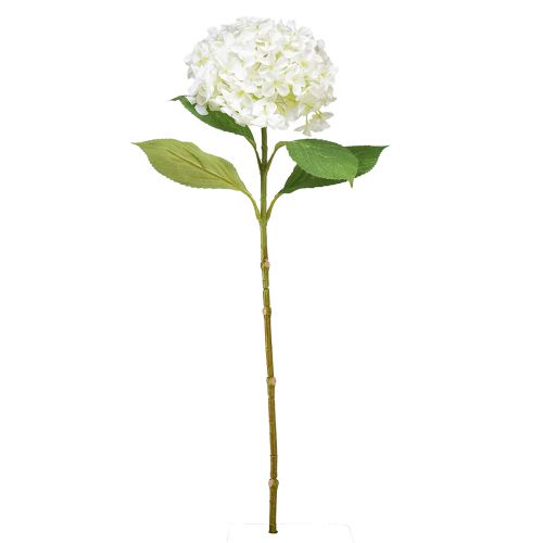 Produkt Hortensja dekoracyjna sztuczna biała hortensja w kształcie śnieżki 65cm