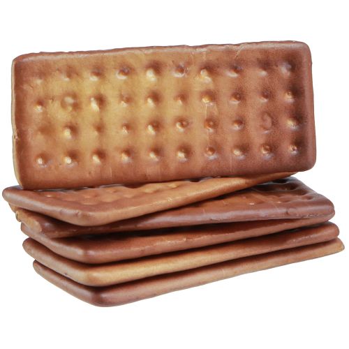Produkt Ciasteczka dekoracyjne sztuczne jedzenie 9×4cm 24 szt