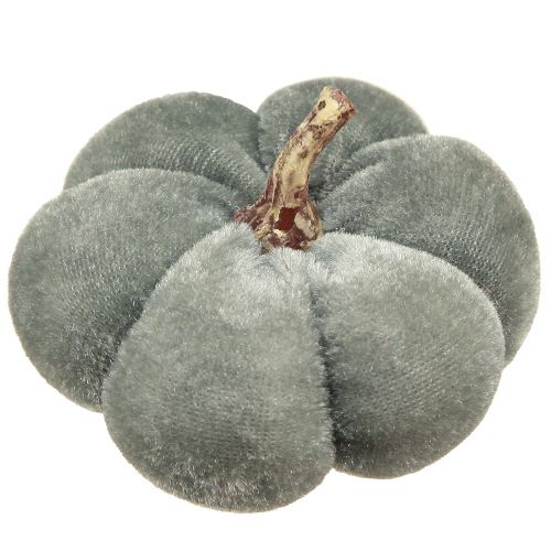 Produkt Tkanina dekoracyjna Dynie Aksamitny Kremowy Szary Jesień Ø7cm 9 szt