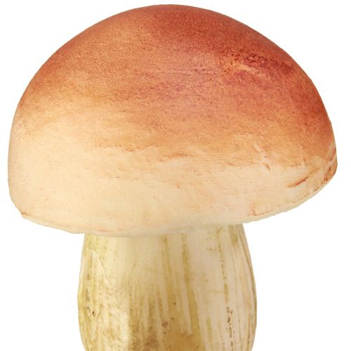 Produkt Grzyby dekoracyjne na patykach małe i duże brązowe wys. 10/11,5cm 8 sztuk
