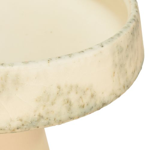 Produkt Miska dekoracyjna miska ceramiczna kremowo-zielona Ø20cm W16cm