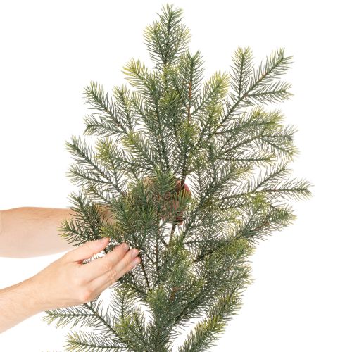 Girlanda ze sztucznych gałązek jodły do kreatywnej florystyki, 175 cm | Floristik24.pl