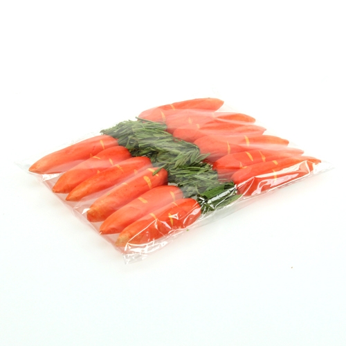 Floristik24 Dekoracyjne marchewki pomarańczowe 11cm 12szt
