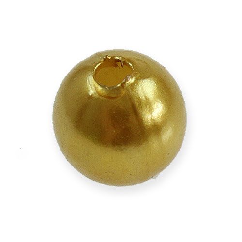 Produkt Koraliki ozdobne Ø10mm złote 115 szt