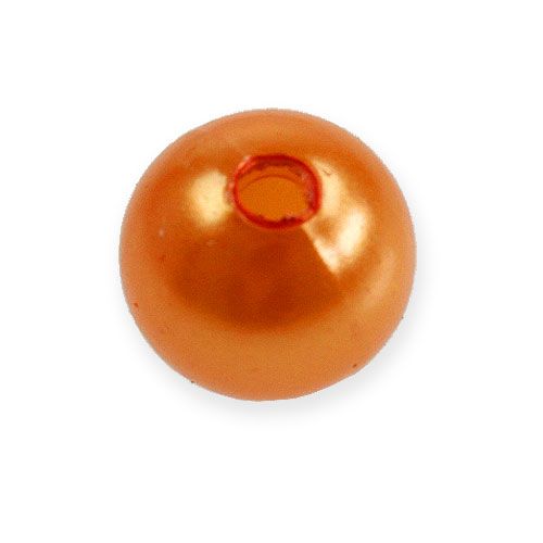 Produkt Koraliki dekoracyjne Ø10mm pomarańczowe 115 szt