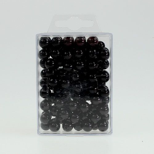 Produkt Koraliki ozdobne Ø10mm czarne 115 szt